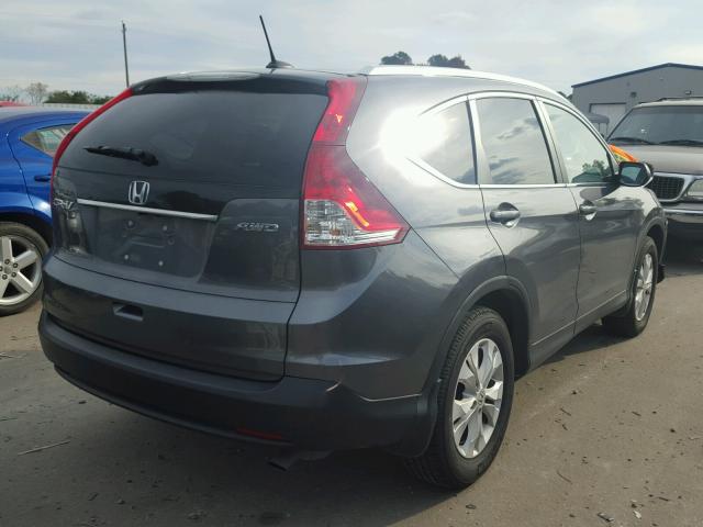 2HKRM4H70DH689017 - 2013 HONDA CR-V EXL 灰色 照片 4