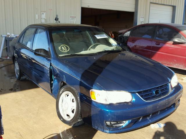 1NXBR12E81Z423637 - 2001 TOYOTA COROLLA CE BLUE photo 1
