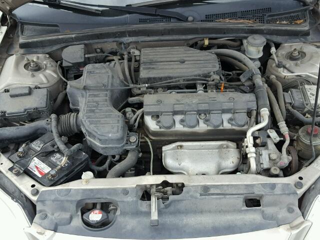 1HGES26772L010527 - 2002 HONDA CIVIC SILVER photo 7