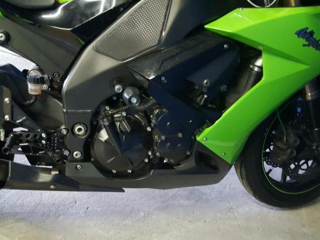 JKAZXCE168A004611 - 2008 KAWASAKI ZX1000 E GREEN photo 7