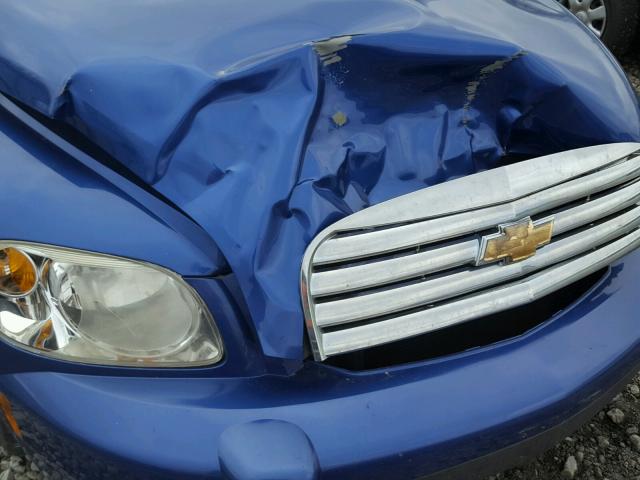 3GNDA23P96S582062 - 2006 CHEVROLET HHR LT BLUE photo 9