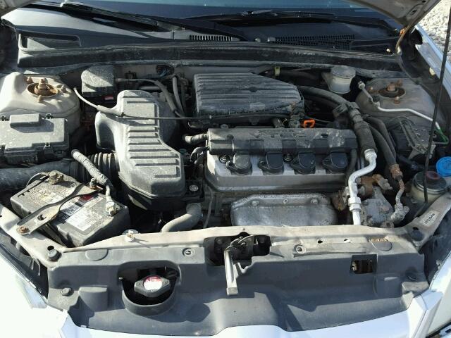 2HGES16854H924777 - 2004 HONDA CIVIC SI SILVER photo 7