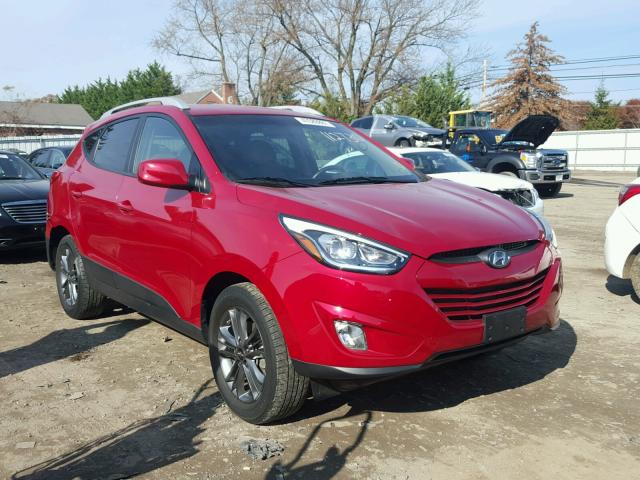 KM8JU3AG8FU111463 - 2015 HYUNDAI TUCSON LIM RED photo 1