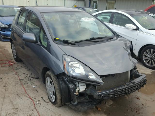 JHMGE8H32DC046171 - 2013 HONDA FIT GRAY photo 1