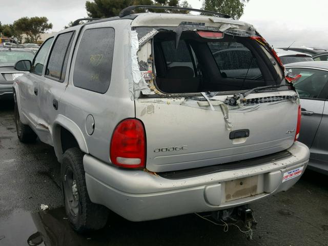 1B4HS28Y2WF156093 - 1998 DODGE DURANGO BROWN photo 3