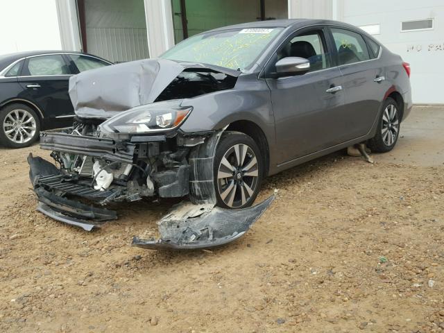 3N1AB7AP5GY208591 - 2016 NISSAN SENTRA S GRAY photo 2