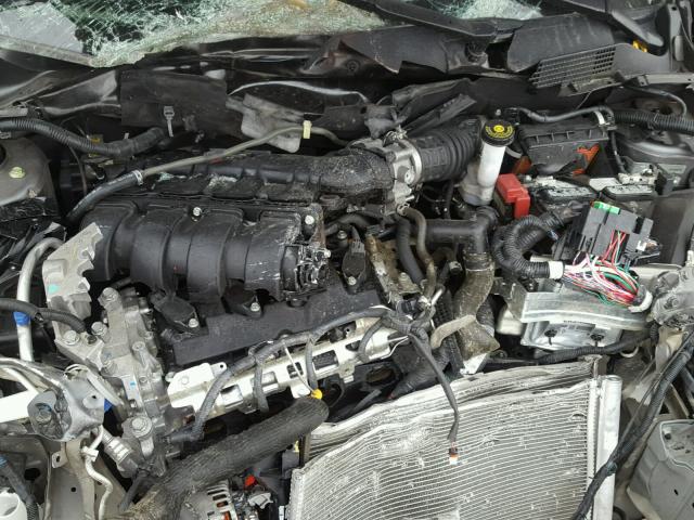 3N1AB7AP5GY208591 - 2016 NISSAN SENTRA S GRAY photo 7