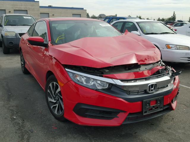 2HGFC4B09GH306000 - 2016 HONDA CIVIC LX RED photo 1