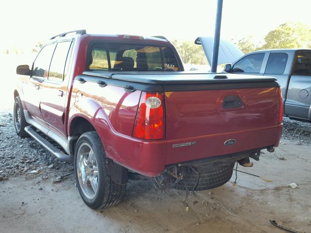 1FMZU67E13UC83601 - 2003 FORD EXPLORER S RED photo 3