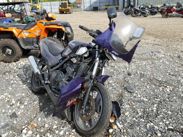 JKAEXVD121A064497 - 2001 KAWASAKI EX500 D PURPLE photo 1