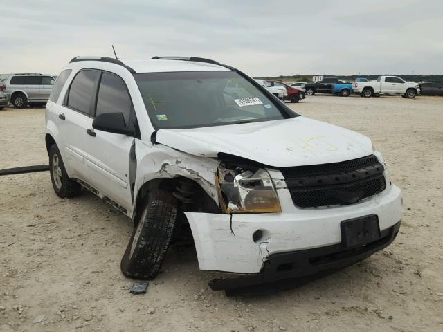 2CNDL13F276251968 - 2007 CHEVROLET EQUINOX LS WHITE photo 1