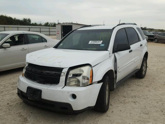 2CNDL13F276251968 - 2007 CHEVROLET EQUINOX LS WHITE photo 2