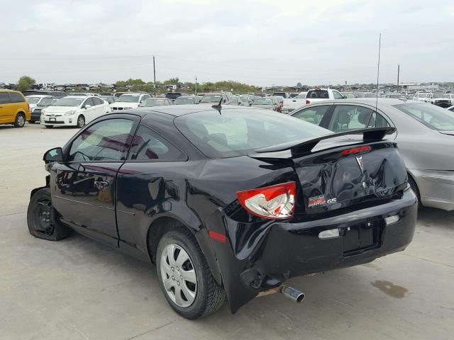 1G2AS18HX97247792 - 2009 PONTIAC G5 BLACK photo 3