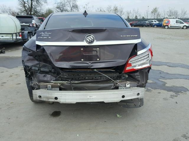 1G4GB5GR5FF228300 - 2015 BUICK LACROSSE BLACK photo 9