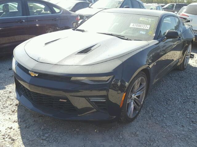 1G1FH1R75G0162489 - 2016 CHEVROLET CAMARO SS Negro foto 2