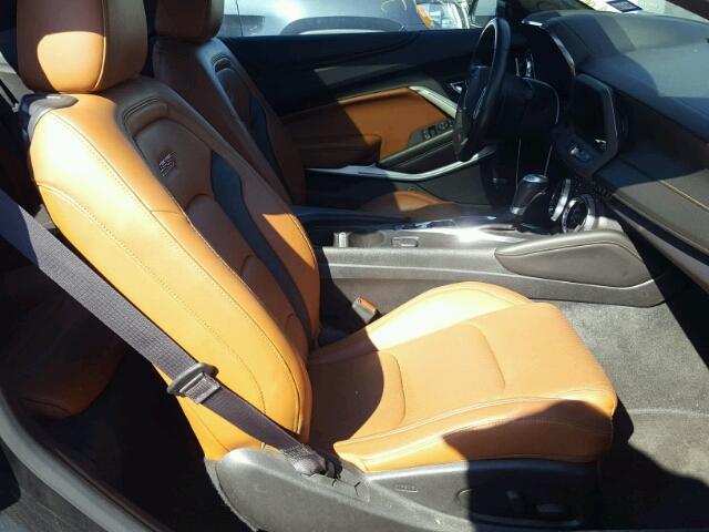 1G1FH1R75G0162489 - 2016 CHEVROLET CAMARO SS Negro foto 5