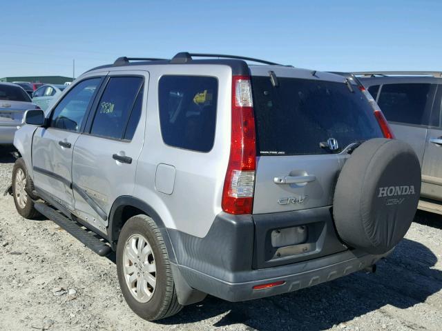 SHSRD78866U414854 - 2006 HONDA CR-V EX SILVER photo 3