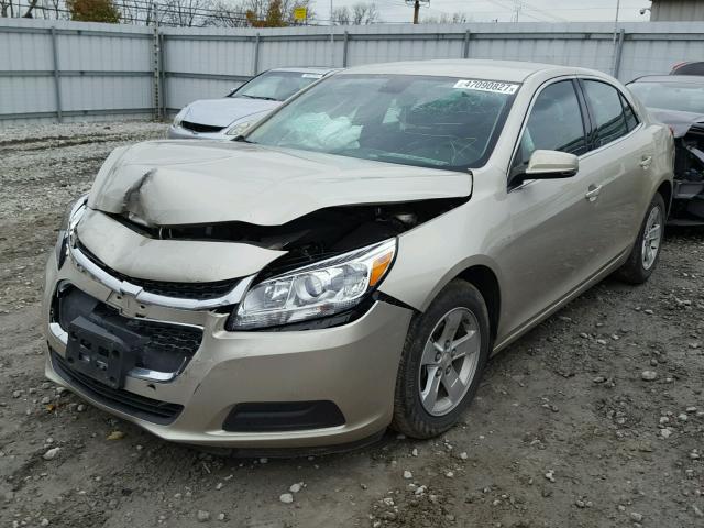 1G11C5SL4EF142736 - 2014 CHEVROLET MALIBU 1LT TAN photo 2