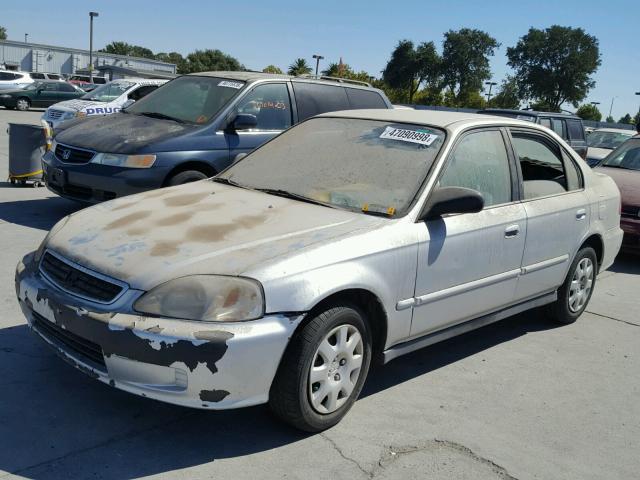 2HGEJ6616YH517897 - 2000 HONDA CIVIC BASE Gümüş foto 2