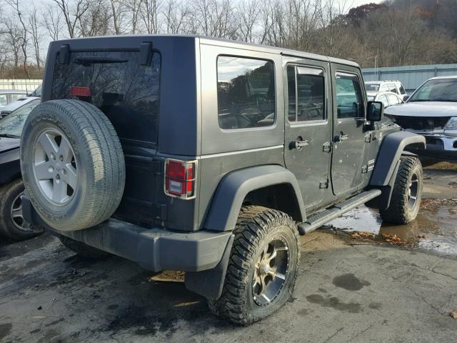 1J4BA3H17AL137483 - 2010 JEEP WRANGLER U BLACK photo 4