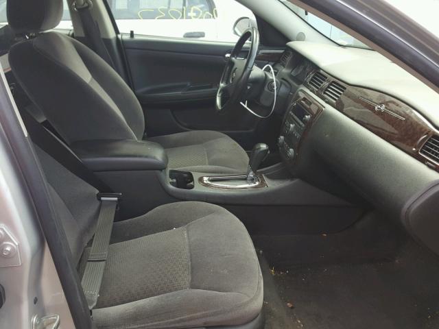 2G1WG5E31D1245849 - 2013 CHEVROLET IMPALA LT SILVER photo 5