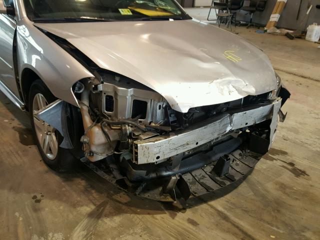 2G1WG5E31D1245849 - 2013 CHEVROLET IMPALA LT SILVER photo 9