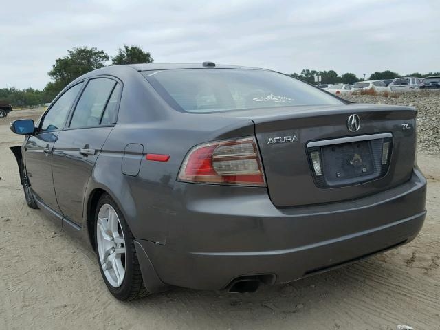 19UUA66218A050018 - 2008 ACURA TL GRAY photo 3