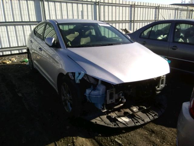 5NPD84LF6HH016445 - 2017 HYUNDAI ELANTRA SE SILVER photo 1