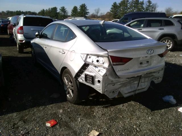 5NPD84LF6HH016445 - 2017 HYUNDAI ELANTRA SE SILVER photo 3