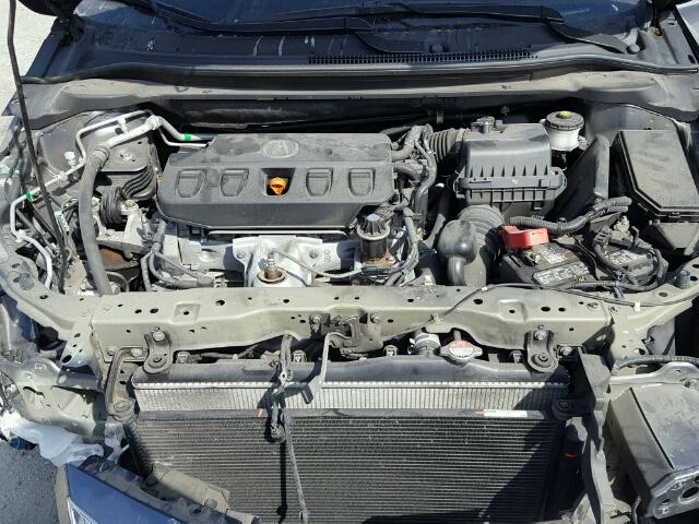 19VDE1F37EE011563 - 2014 ACURA ILX 20 GRAY photo 7