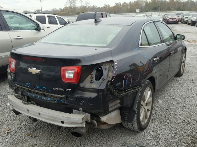 1G11F5SLXFF118367 - 2015 CHEVROLET MALIBU LTZ GRAY photo 4