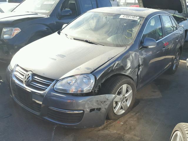 3VWRZ71K59M034433 - 2009 VOLKSWAGEN JETTA SE Boz foto 2