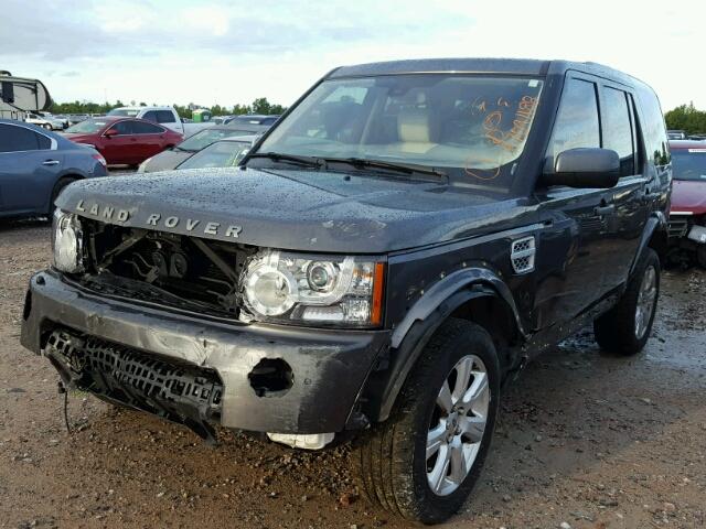 SALAK2D43DA687135 - 2013 LAND ROVER LR4 HSE LU GRAY photo 2