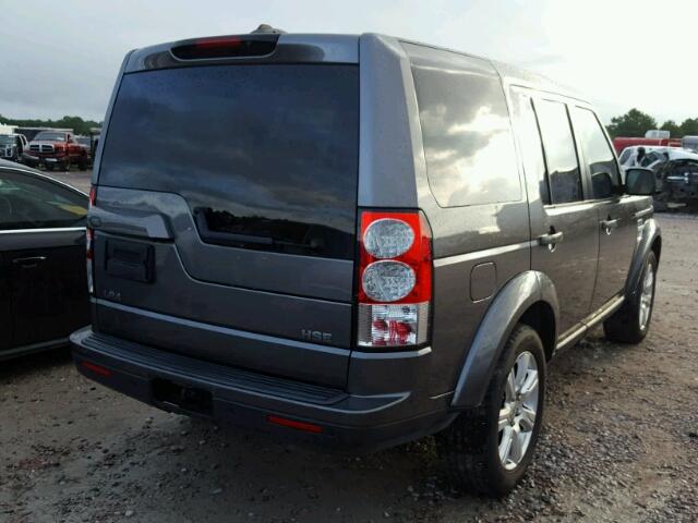 SALAK2D43DA687135 - 2013 LAND ROVER LR4 HSE LU GRAY photo 4