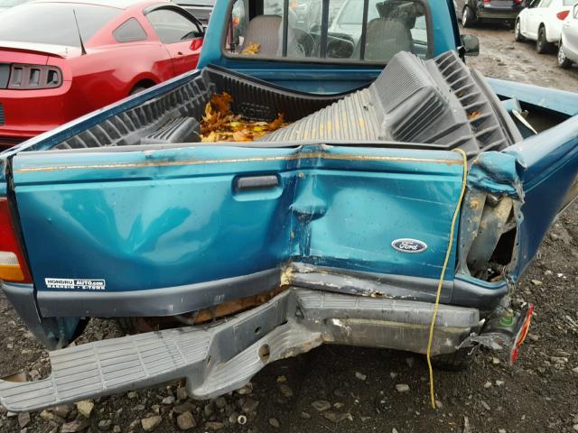 1FTCR11X3PTA54924 - 1993 FORD RANGER GREEN photo 6