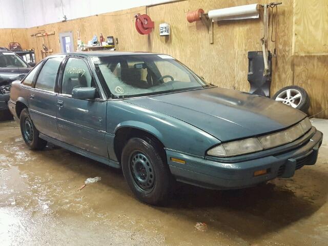 1G2WJ52M6SF343209 - 1995 PONTIAC GRAND PRIX GREEN photo 1