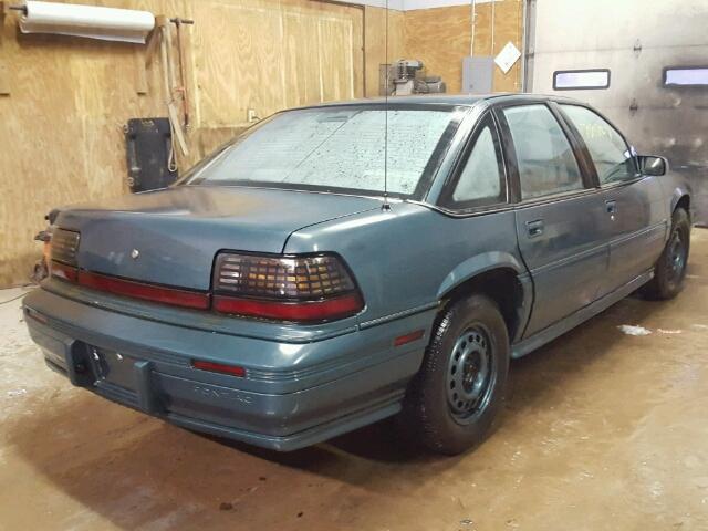 1G2WJ52M6SF343209 - 1995 PONTIAC GRAND PRIX GREEN photo 4