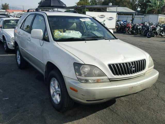 JT6HF10U3X0082480 - 1999 LEXUS RX 300 WHITE photo 1