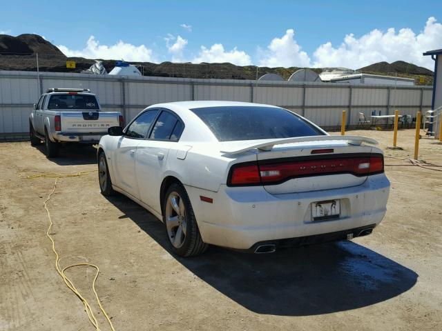 2B3CL5CT1BH571777 - 2011 DODGE CHARGER R/ WHITE photo 3