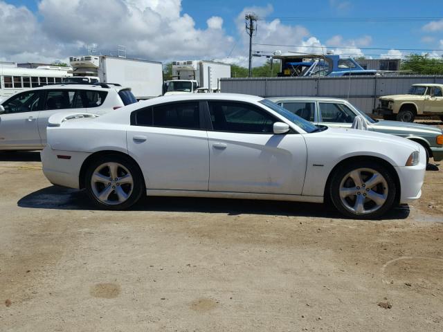 2B3CL5CT1BH571777 - 2011 DODGE CHARGER R/ WHITE photo 9