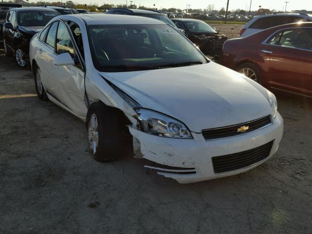 2G1WT58K281376275 - 2008 CHEVROLET IMPALA LT WHITE photo 1