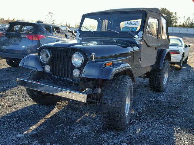 J9F93EH017699 - 1979 JEEP WRANGLER BLACK photo 2