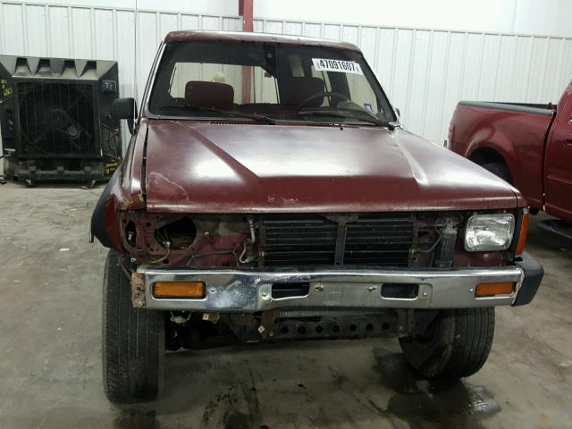 JT3VN66W7J0015705 - 1988 TOYOTA 4RUNNER VN MAROON photo 10