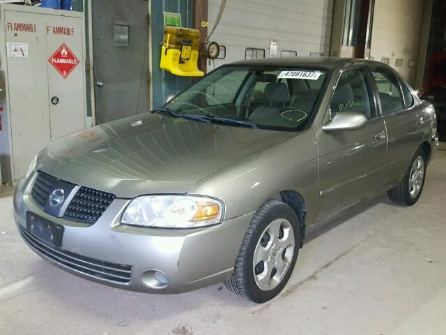 3N1CB51D96L605252 - 2006 NISSAN SENTRA 1.8 BEIGE photo 2