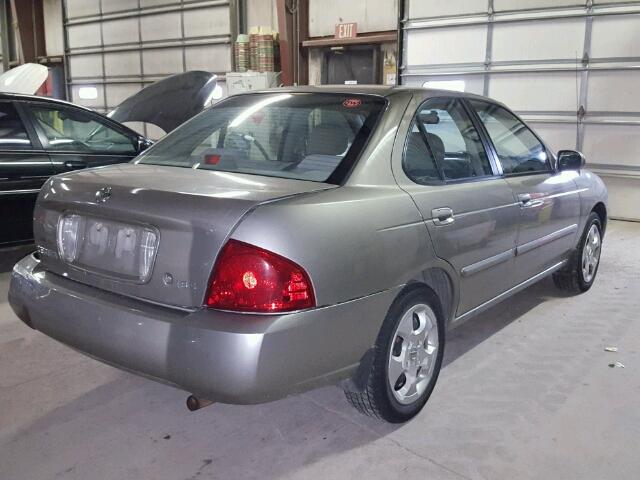 3N1CB51D96L605252 - 2006 NISSAN SENTRA 1.8 BEIGE photo 4