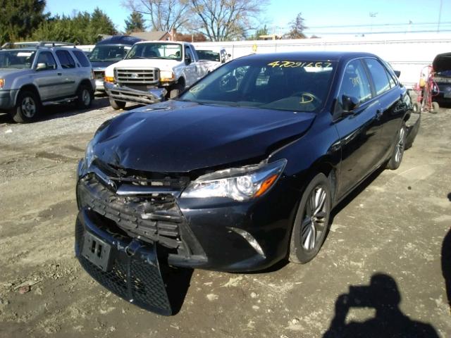 4T1BF1FK4GU508444 - 2016 TOYOTA CAMRY LE BLACK photo 2