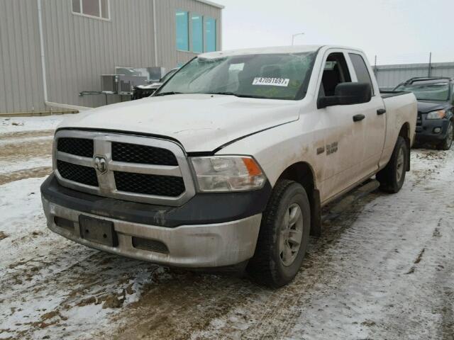 1C6RR7FT4GS108425 - 2016 RAM 1500 ST WHITE photo 2