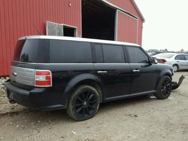 2FMHK6DC3ABA09792 - 2010 FORD FLEX LIMIT BLACK photo 4