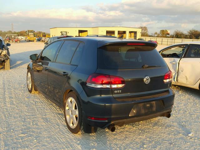 WVWGD7AJ0CW095633 - 2012 VOLKSWAGEN GTI BLACK photo 3