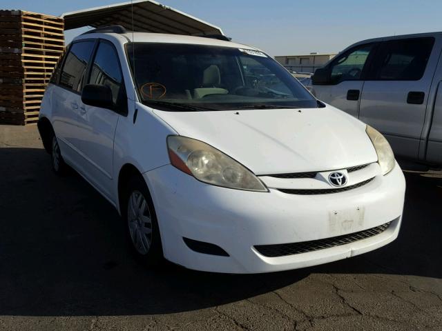 5TDZK23C19S234984 - 2009 TOYOTA SIENNA CE/ WHITE photo 1